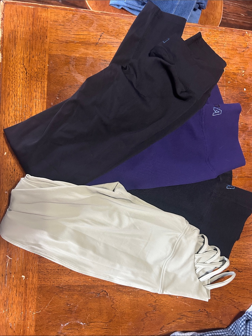 Active Bottoms - Black, Purple, sage green